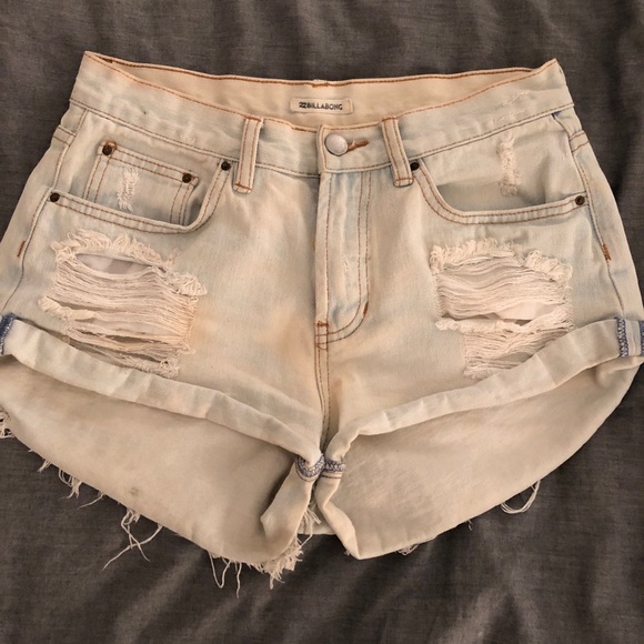 Distressed Denim Shorts - Picture 1 of 1